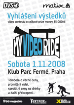 MY VIDEO RIDE - VYHLÁŠENÍ VÝSLEDKŮ